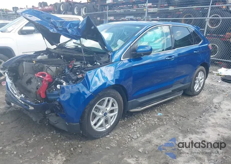 2022 Ford Edge Sel из США, поврежденный, VIN 2FMPK4J90NBA64344